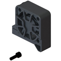 Pótalkatrész RC modell autóhoz Arrma Typhon Grom 1:18: motor ventilátor, tartó.