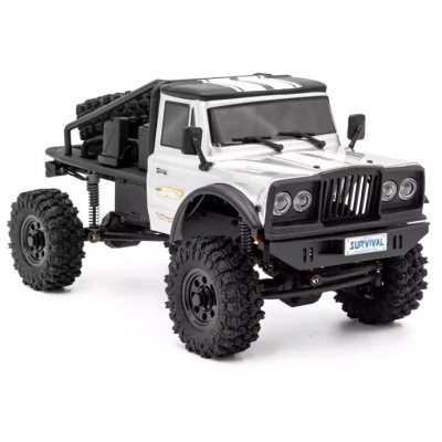 RTR HOBBYTECH CRX18 Truck Trial 1/18, 4wd, Honcho változat, - ezüst