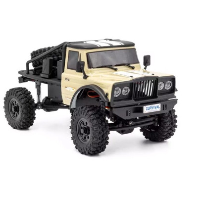 RTR HOBBYTECH CRX18 Truck Trial 1/18, 4wd, Honcho verzió, - homokszínű