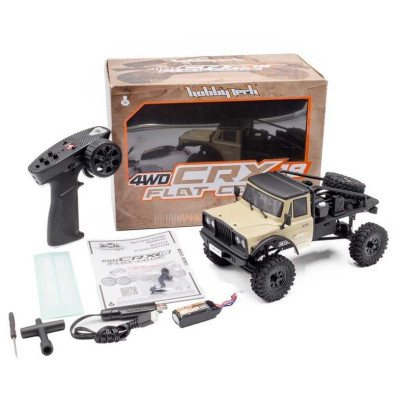 RTR HOBBYTECH CRX18 Truck Trial 1/18, 4wd, Honcho verzió, - homokszínű