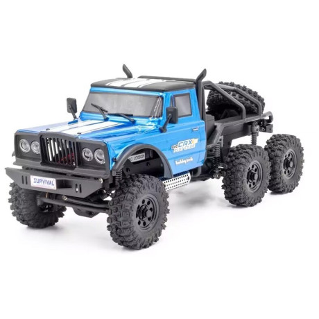 RTR HOBBYTECH CRX18 Truck Trial 1/18, 6wd, rövid változat, - kék