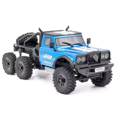 RTR HOBBYTECH CRX18 Truck Trial 1/18, 6wd, rövid változat, - kék