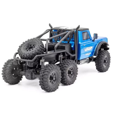 RTR HOBBYTECH CRX18 Truck Trial 1/18, 6wd, rövid változat, - kék