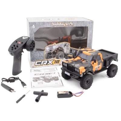 RTR HOBBYTECH CRX18 lánctalpas 1/18, 4wd, - narancssárga