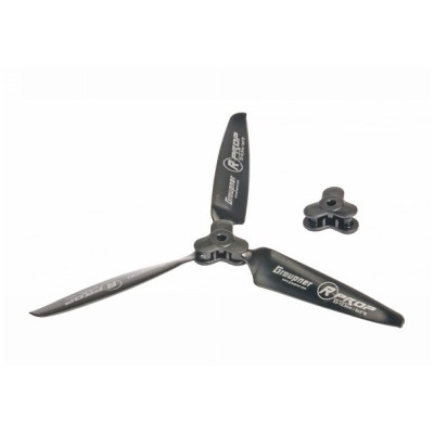 Graupner RADIUS Prop 9x5 3-lapátos hátrahajló légcsavar (1db) - jobbos