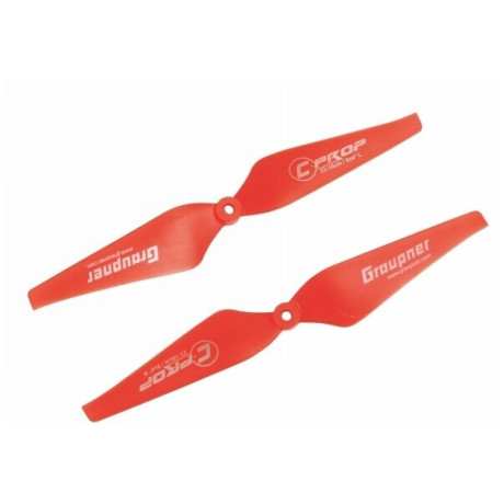 Graupner COPTER Prop 9x4 légcsavar (2 db) - piros