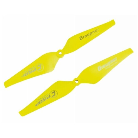 Graupner COPTER Prop 10x4 légcsavar (2 db) - sárga