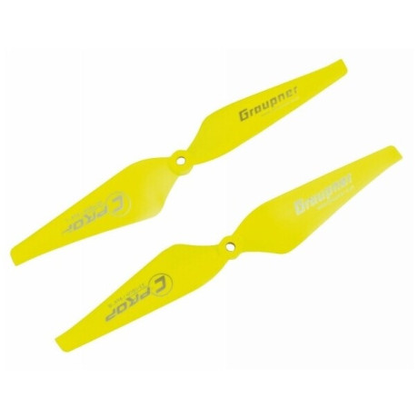 Graupner COPTER Prop 10x4 légcsavar (2 db) - sárga