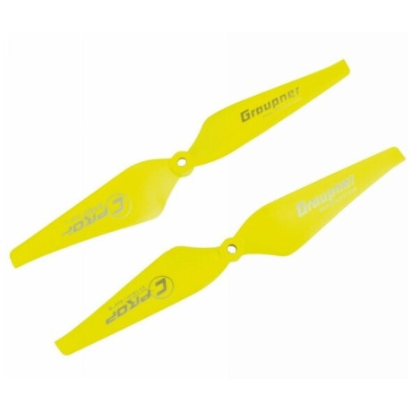 Graupner COPTER Prop 9x4 légcsavar (2 darab) - sárga