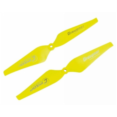Graupner COPTER Prop 9x4 légcsavar (2 darab) - sárga