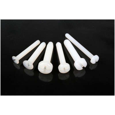 Poliamid csavar hengeres fejjel, M6x30 (10 darab)