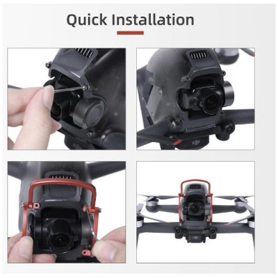 DJI FPV Combo - Frissített CNC kardán ütköző
