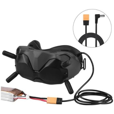 DJI FPV Goggle V2 - XT60 tápkábel