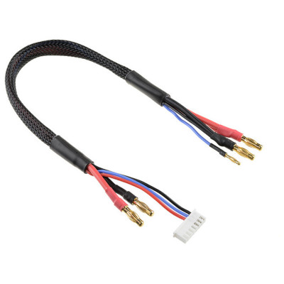 Töltő kábel 6S XH - 4mm/2mm 30cm