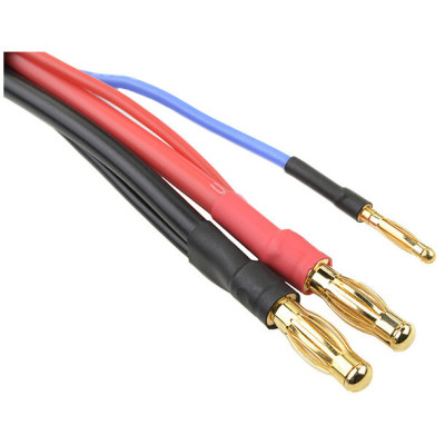 Töltő kábel 6S XH - 4mm/2mm 30cm