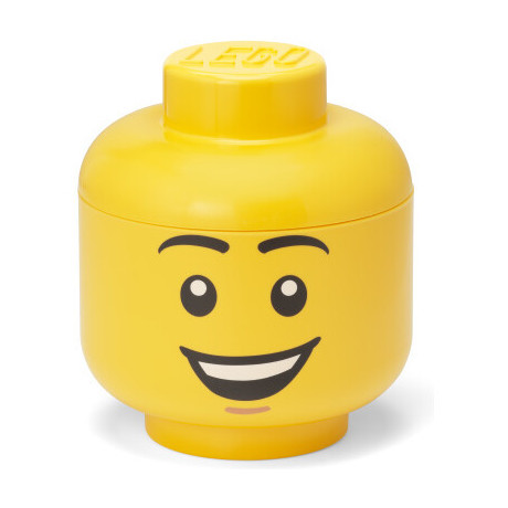 LEGO tárolófej kicsi - boldog fiú