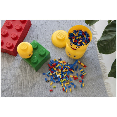 LEGO tárolófej kicsi - boldog fiú