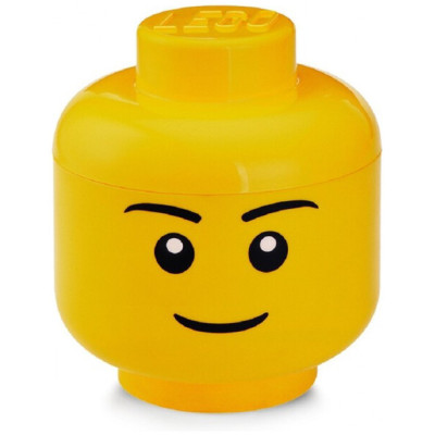 LEGO tárolófej (S méret) - fiú
