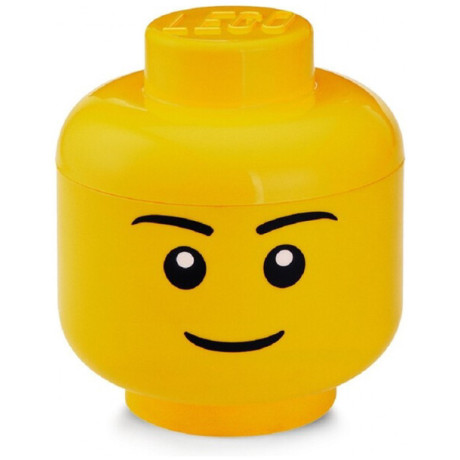 LEGO tárolófej (S méret) - fiú