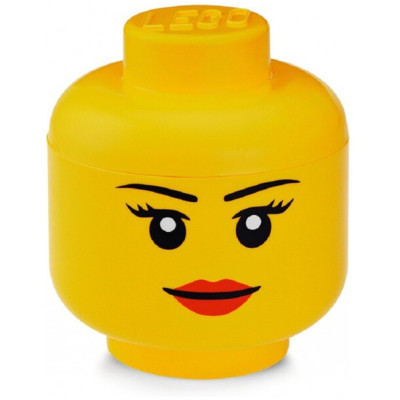 LEGO tárolófej - lány