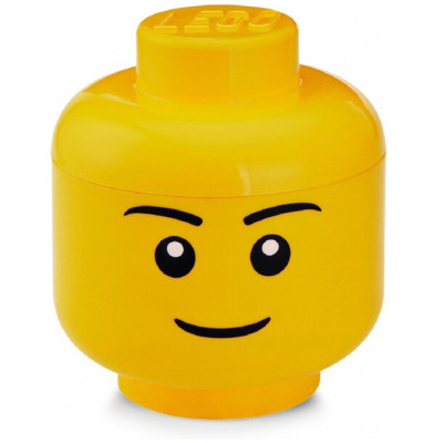 LEGO tárolófej (L méret) - fiú