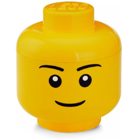 LEGO tárolófej (L méret) - fiú