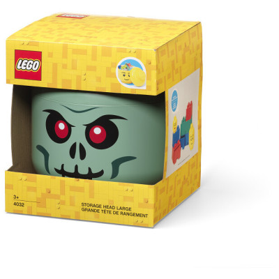 LEGO tárolófej (L méret) - lány