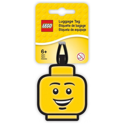 LEGO Iconic névkitűző csomagokhoz - Fiú fej