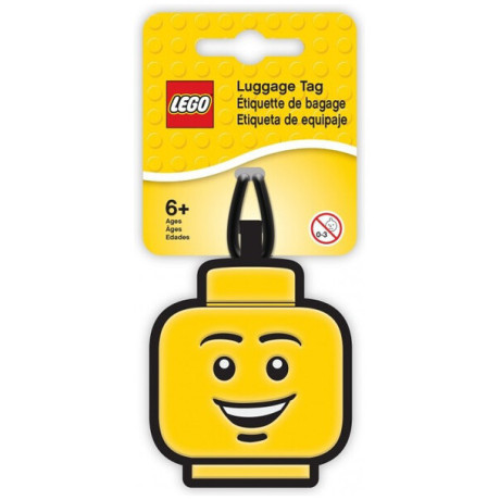 LEGO Iconic névkitűző csomagokhoz - Fiú fej