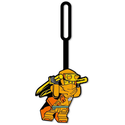 LEGO névcímke bőröndre – Ikonikus rakéta