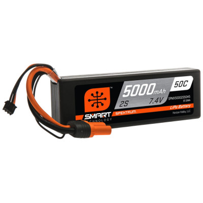 Spektrum Smart LiPo Car 7.4V 5000mAh 50C IC5