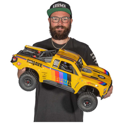 Arrma Mojave 6S BLX 1:7 4WD RTR žlutá