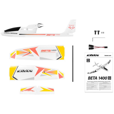 KAVAN Beta 1400 RTF - červená