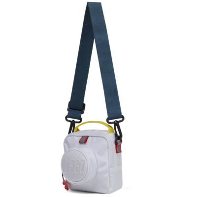 LEGO crossbody taška mini Signature Brick 1x1 - bílá