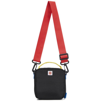 LEGO crossbody taška mini Signature Brick 1x1 - bílá