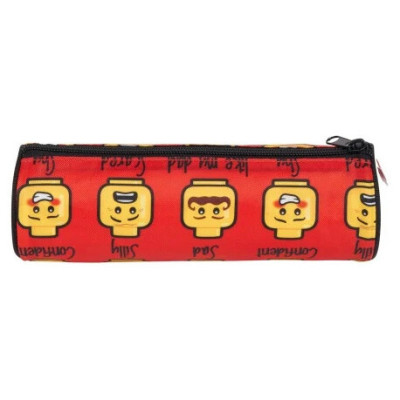 LEGO pouzdro na tužky kulaté - Minifigures Red Today I Feel