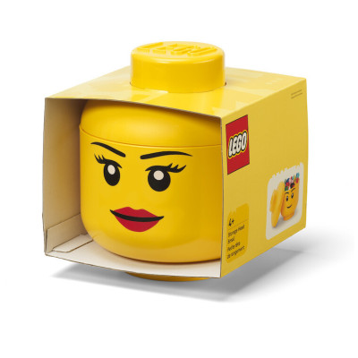 LEGO tárolófej kicsi - boldog fiú