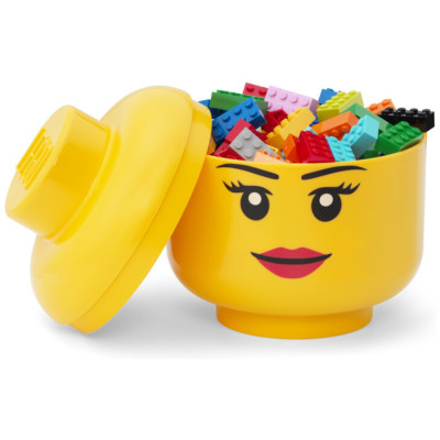 LEGO tárolófej (S méret) - fiú