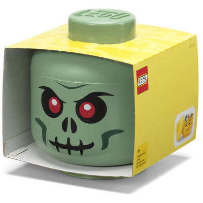 LEGO tárolófej (L méret) - lány