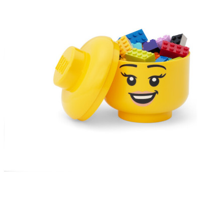 LEGO úložná hlava mini - šťastný chlapec