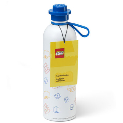 LEGO termosz 560 ml - kék