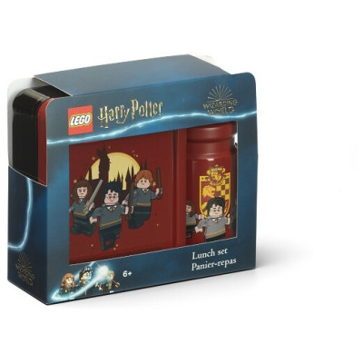 LEGO svačinový set - Brick červený/žlutý