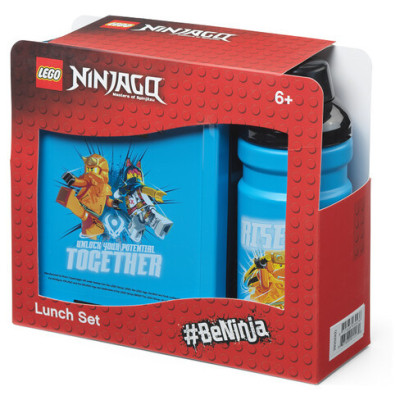 LEGO svačinový set - Brick červený/žlutý