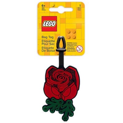 LEGO névcímke bőröndre - Ikonikus kaktusz