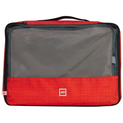 LEGO sada cestovních organizérů 3 ks - Brick Dots Red