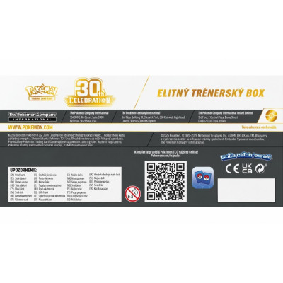 Pokémon: 30th Celebration Elite Trainer box