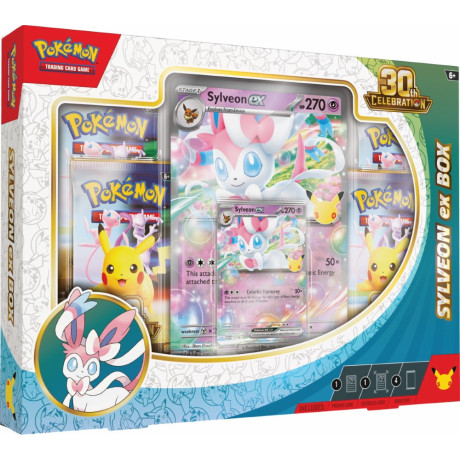 Pokémon: 30th Celebration Ex Box Sylveon Ex