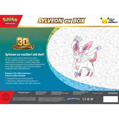 Pokémon: 30th Celebration Ex Box Sylveon Ex