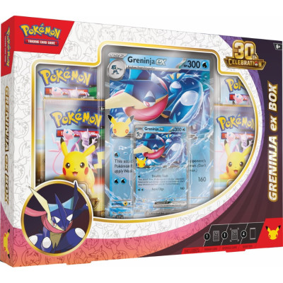 Pokémon: 30th Celebration Ex Box Greninja Ex