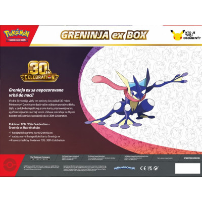 Pokémon: 30th Celebration Ex Box Greninja Ex